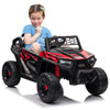 Load image into Gallery viewer, UWR-Nite 12V Kids Ride on Car, Electric Off-Road UTV Truck with Forward and Reverse Functions, Double Open Doors, Safety Belt, Horn, Music, and Lights for Kids Aged 3-5 Years